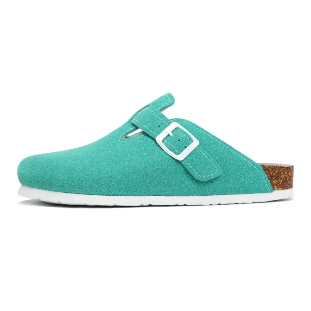Clog Casual Conforto - Verde Água