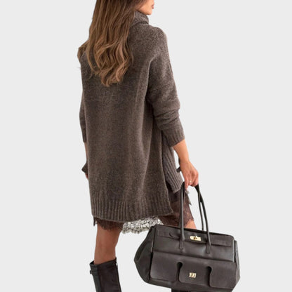 Isa | Conjunto Elegante de Suéter e Vestido
