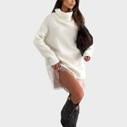 Isa | Conjunto Elegante de Suéter e Vestido