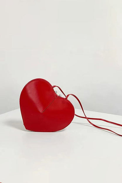 Bolsa Coração Kawaii – Mini Bag Estilo Coreano-Japonês
