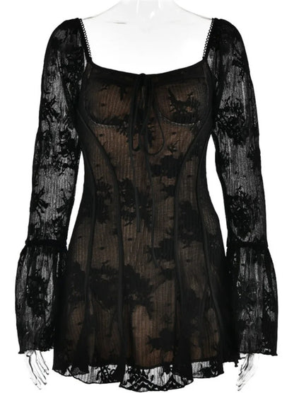 Vestido Renda Curto - Bruna