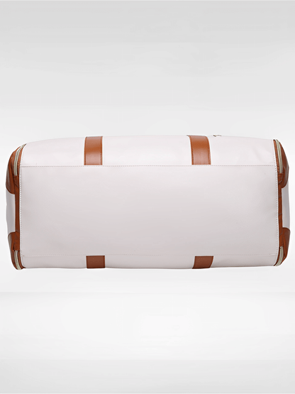 Bolsa Mala Feminina Para Viagem em Couro PU Multifuncional Dobrável – Angela