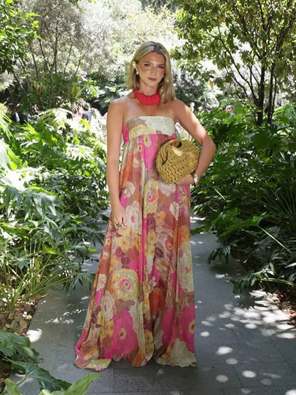 Vestido Feminino Elegante Floral – Wendy