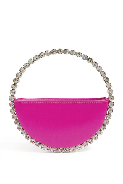 Bolsa Laço Diamante – Cetim Rosa Vibrante