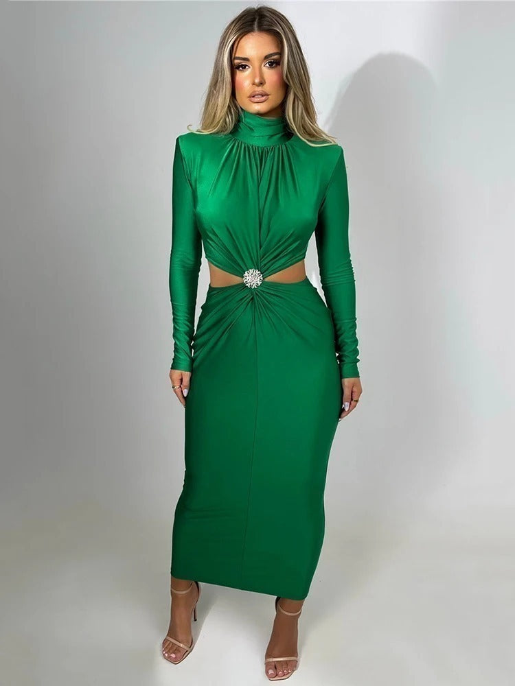 Vestido Midi Elegante - Paloma