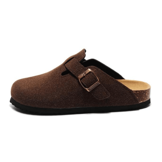 Clog Casual Conforto - Marrom Escuro