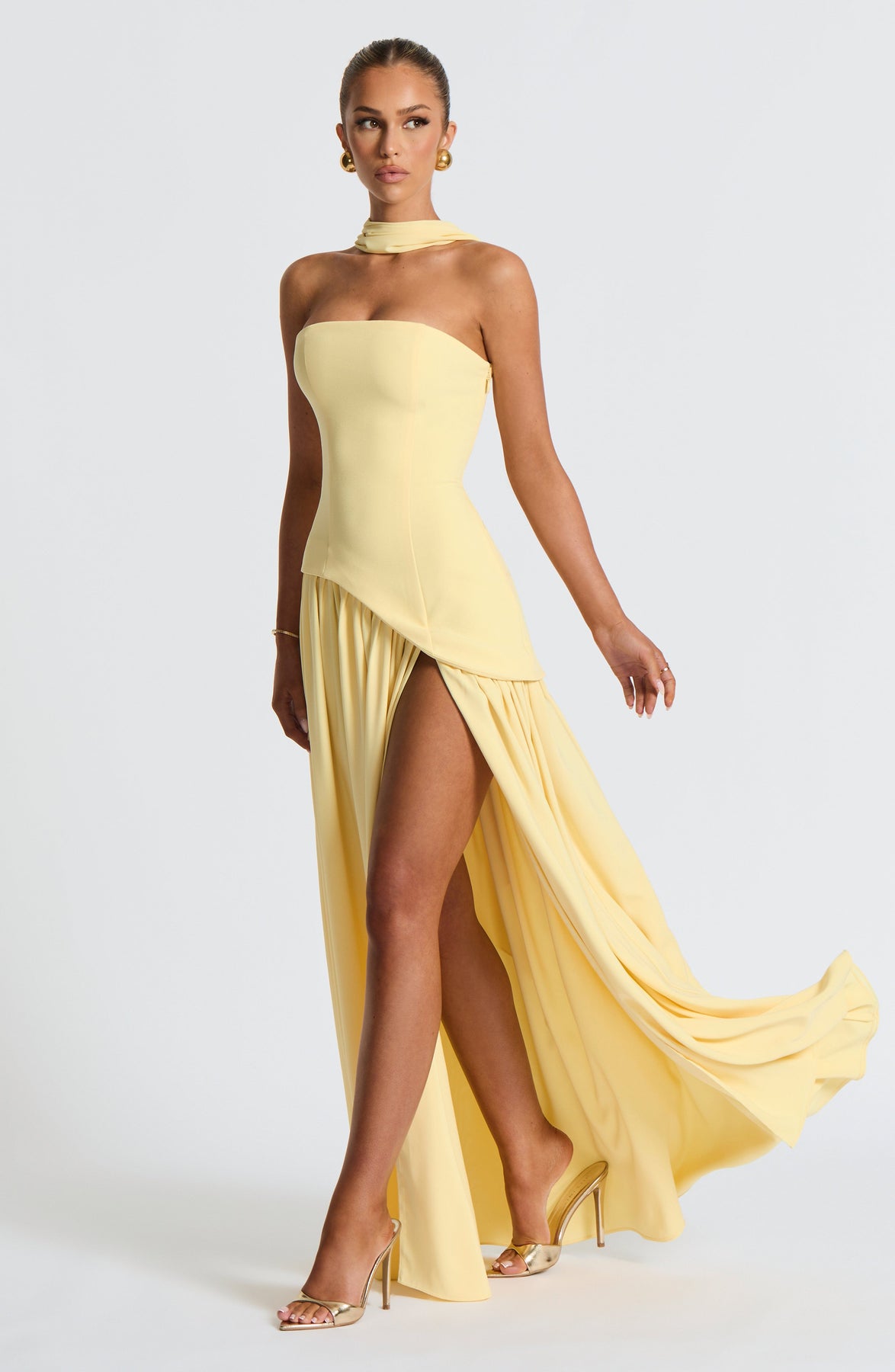 Fabricia | Vestido Longo Elegante