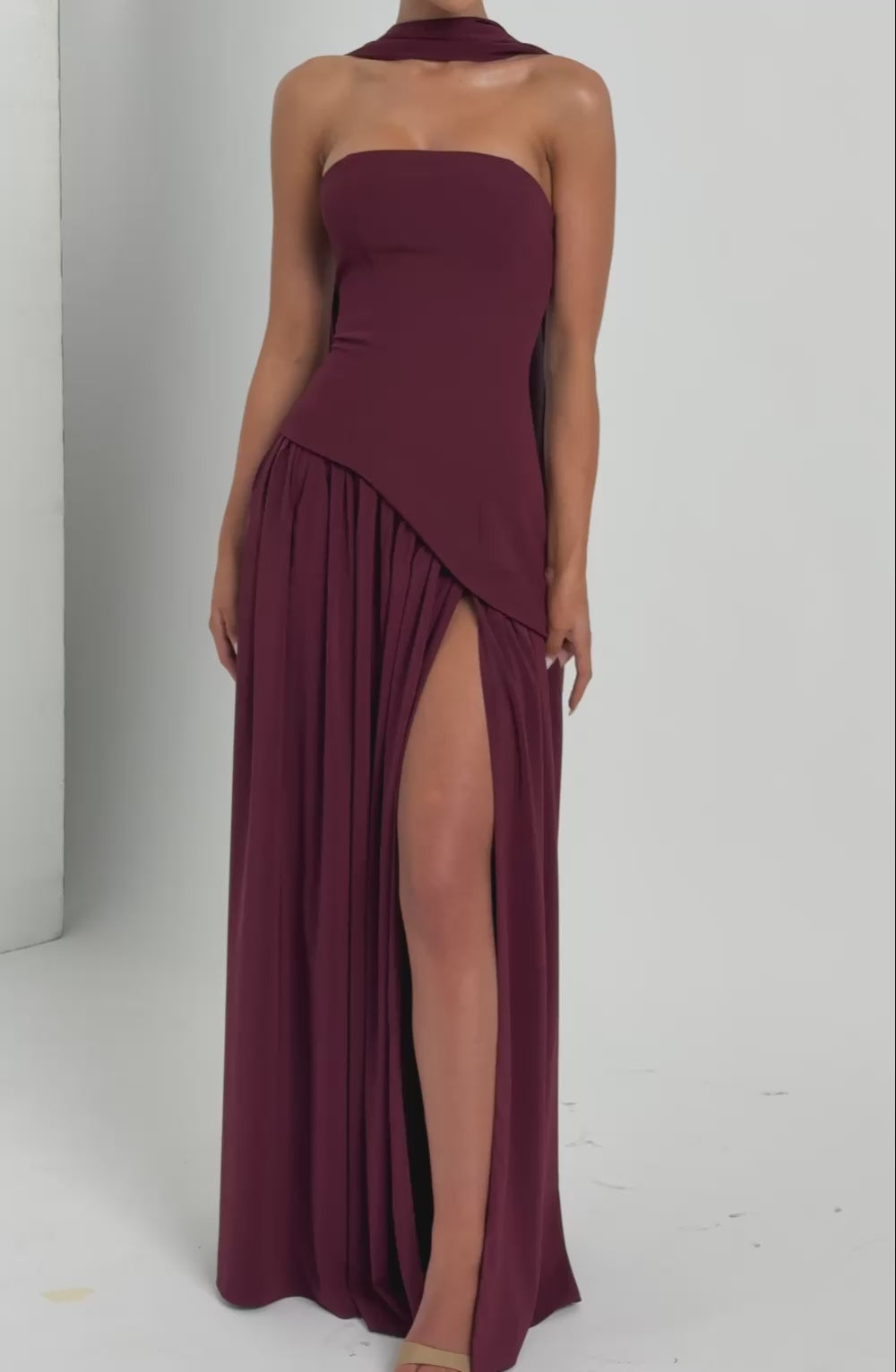 Fabricia | Vestido Longo Elegante