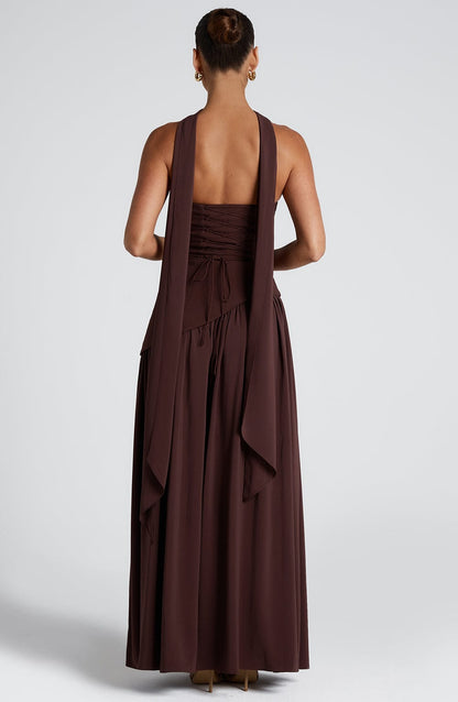 Fabricia | Vestido Longo Elegante