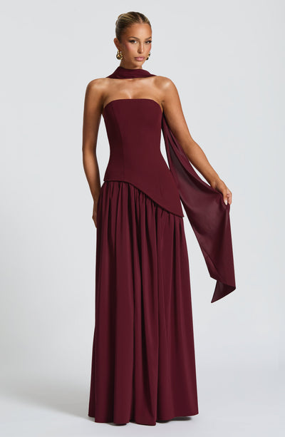Fabricia | Vestido Longo Elegante